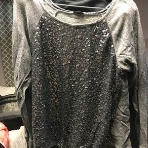 Express Sequin Sweater